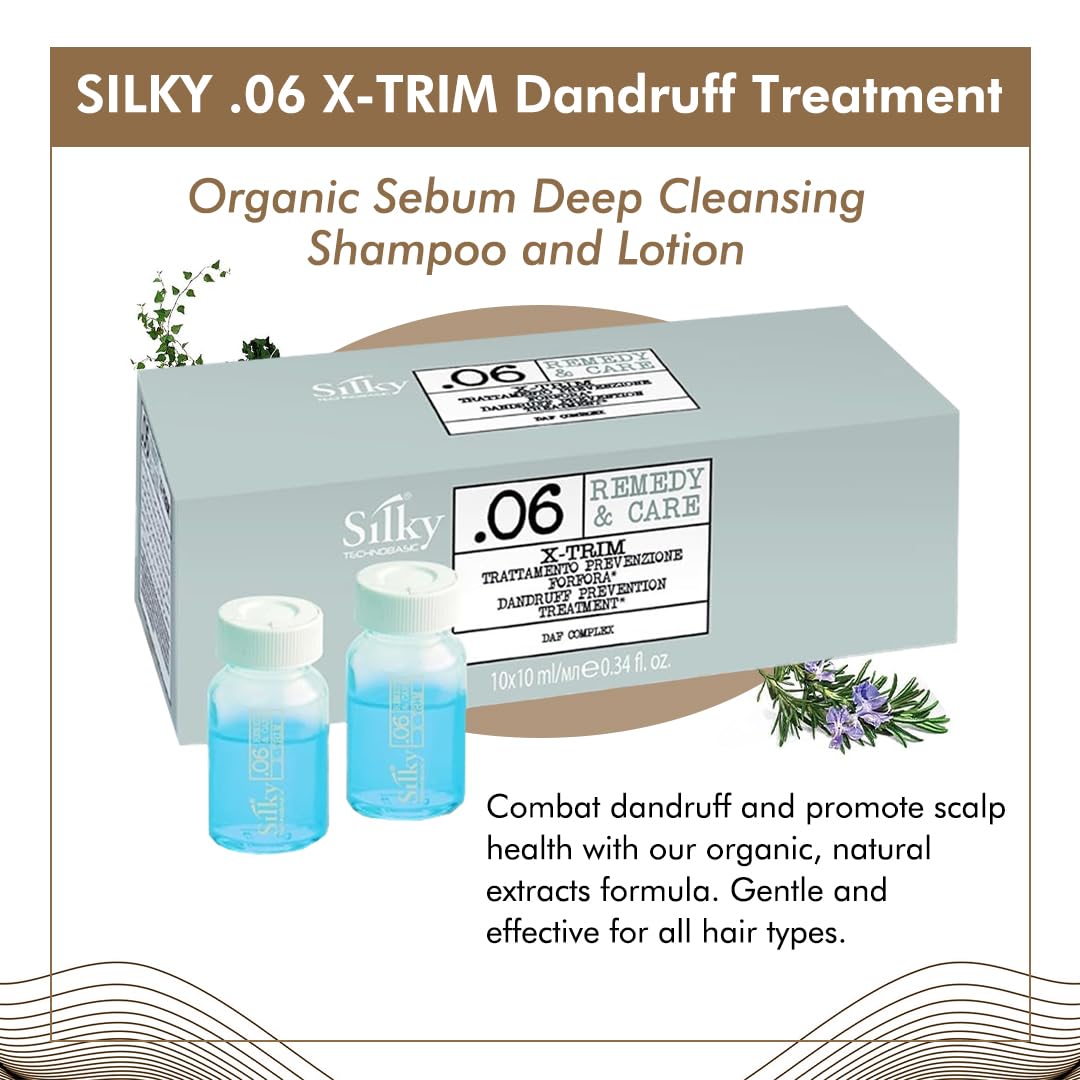 Amazon.co.jp: SILKY .06 X-TRIM フケトリートメント 髪と頭皮を活性化